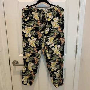 Floral Jogger Pants